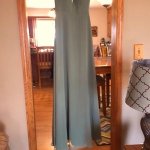 Beautiful sage green dress.  New with tags. Size 6.